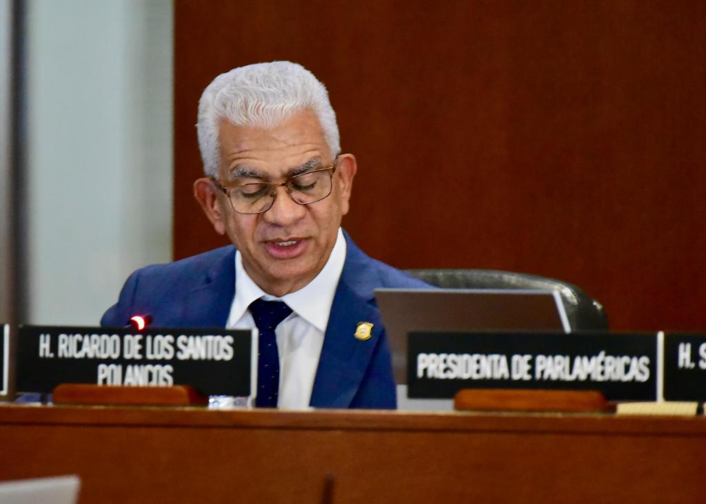 Ricardo de los Santos ratifica ante OEA compromiso de Senado RD con diálogo&nbsp;parlamentario